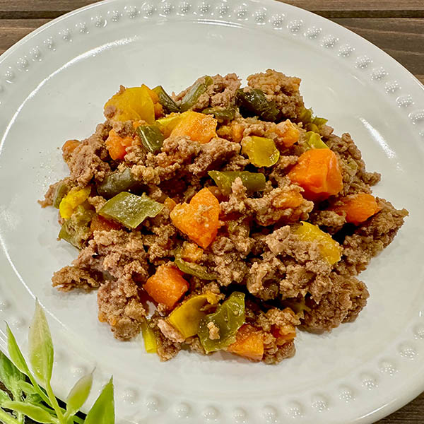 犬用 お肉と野菜のキーマカレー風 100g【常温】